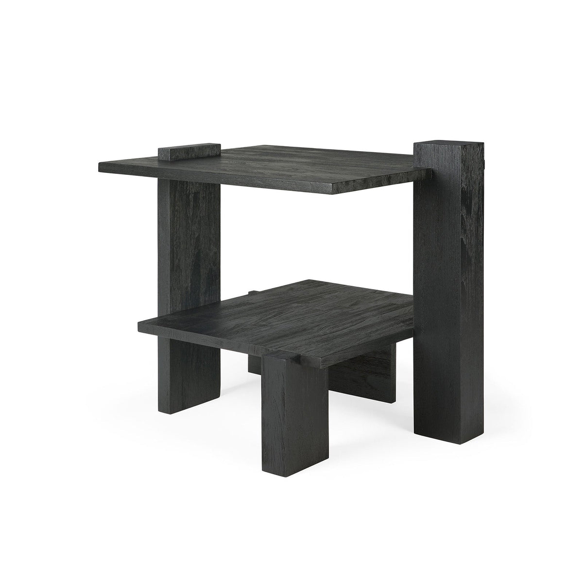 Ethnicraft Abstract Side Table | Black Teak