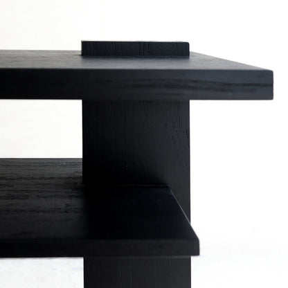 Ethnicraft abstract TV console in black - Originals Furniture SIngapore