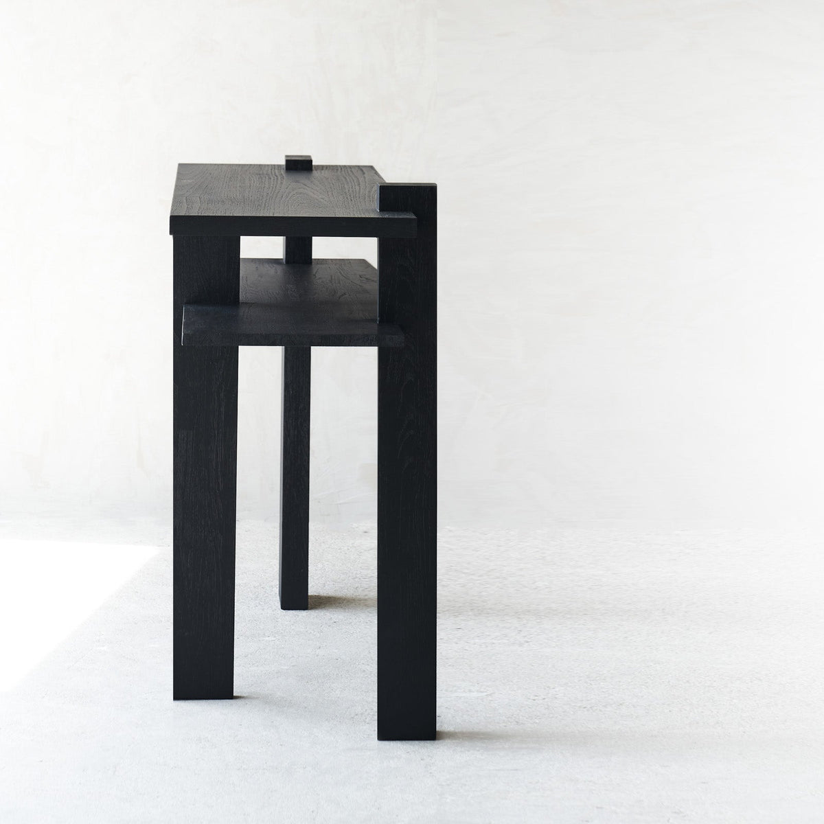Ethnicraft abstract TV console in black - Originals Furniture SIngapore