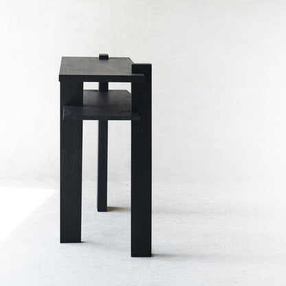 Ethnicraft abstract TV console in black - Originals Furniture SIngapore