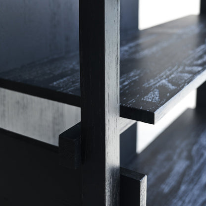Ethnicraft abstract rack in black - Originals Furniture SIngapore