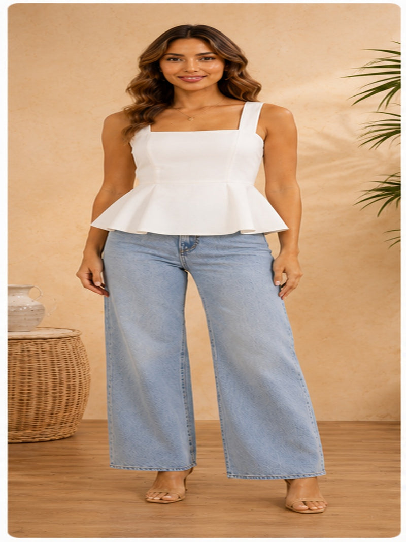 Bea Peplum Top