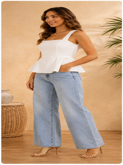 Bea Peplum Top