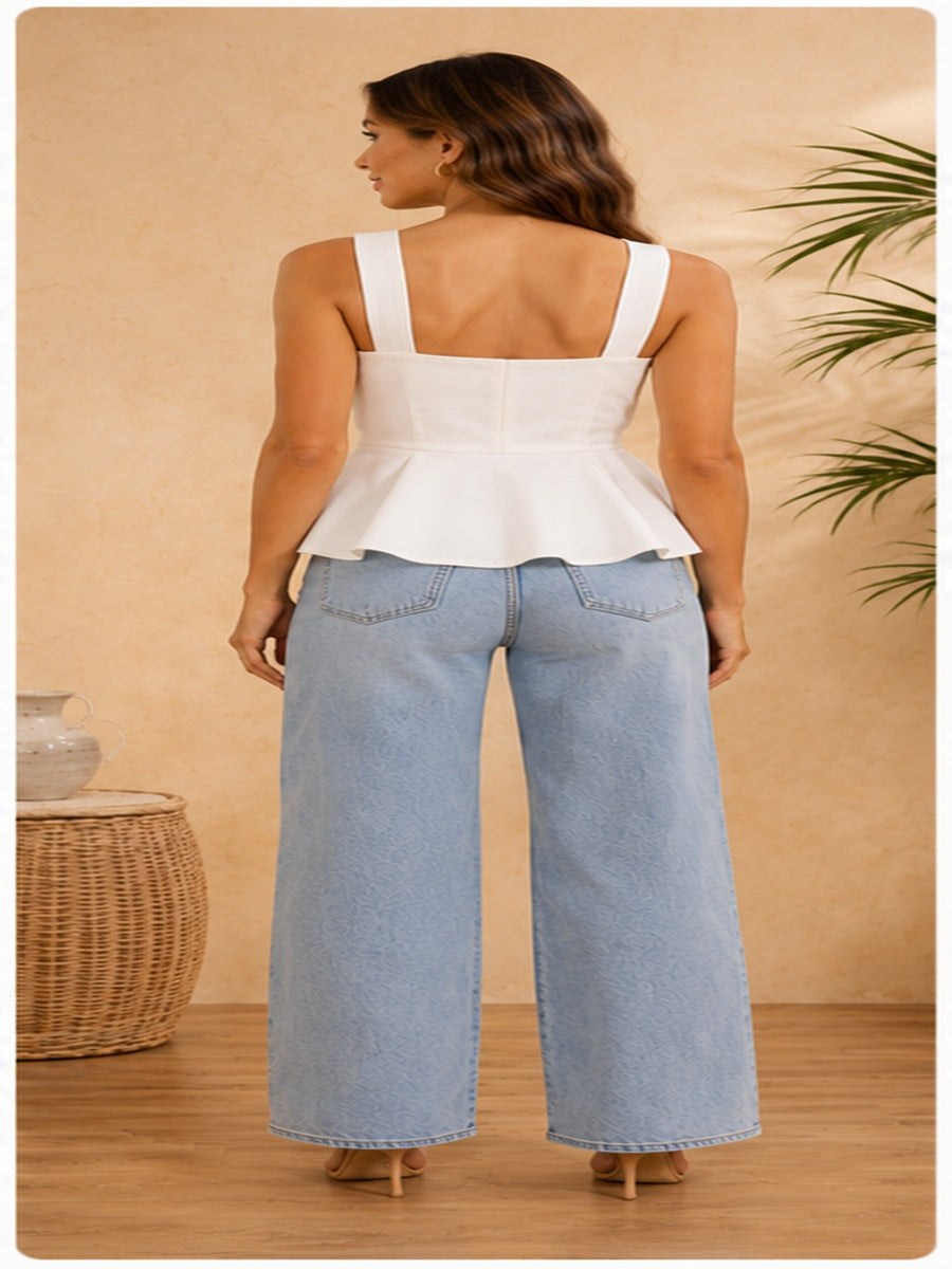 Bea Peplum Top