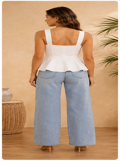 Bea Peplum Top