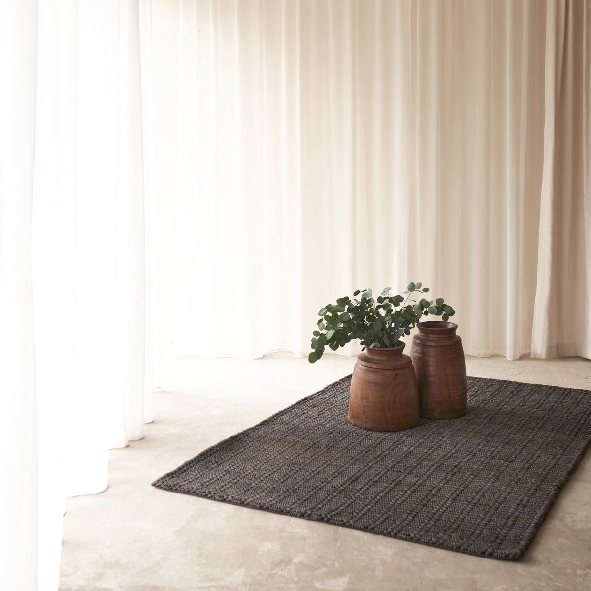 Agra Rug | Charcoal (170 x 240cm)