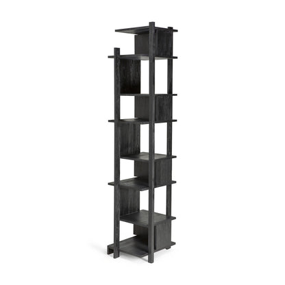Abstract Column | Teak - Black (203cm)