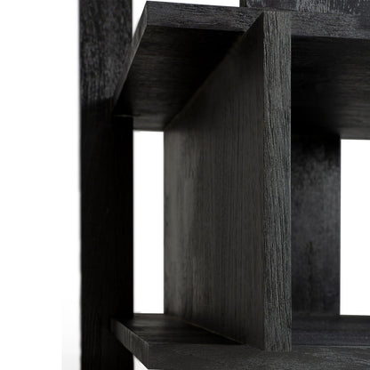 Abstract Column | Teak - Black (203cm)