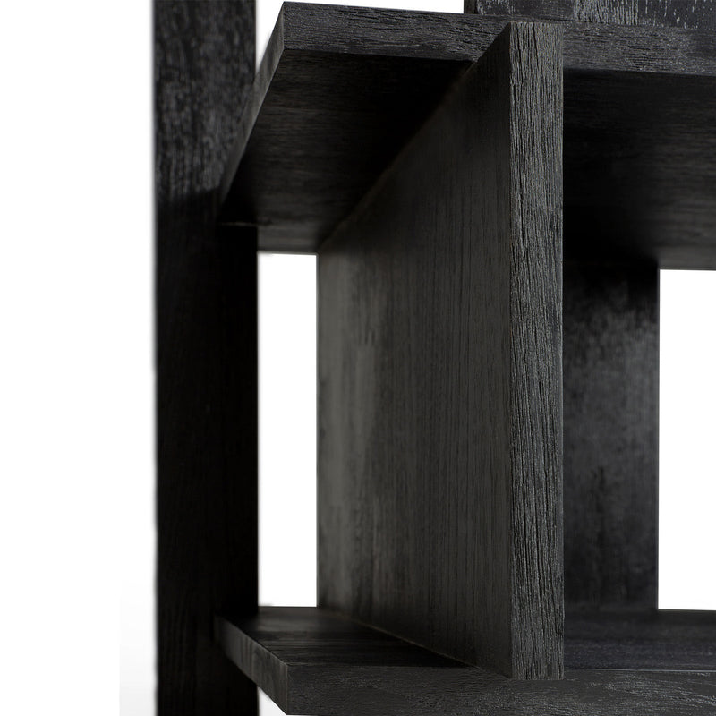Abstract Column | Teak - Black (203cm)