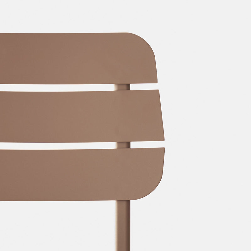 Alicante Outdoor Metal Dining Chair in Moka Brown from Originals Furniture Singapore