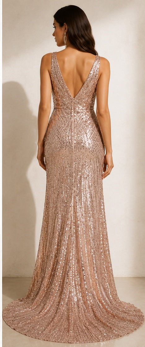 Nyla Sequin Party Gown
