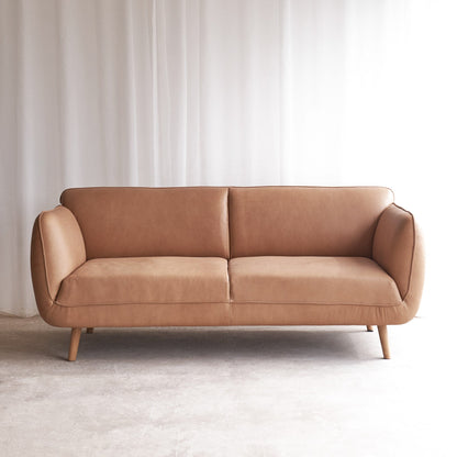 Algard Leather Sofa | 3 Seater - Canyon (210cm)