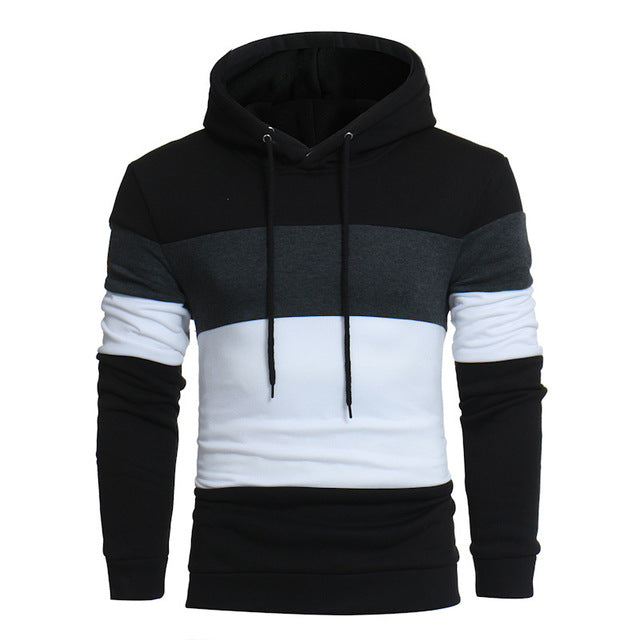 Men Red Black Hoodies & Sweatshirts With Hat
